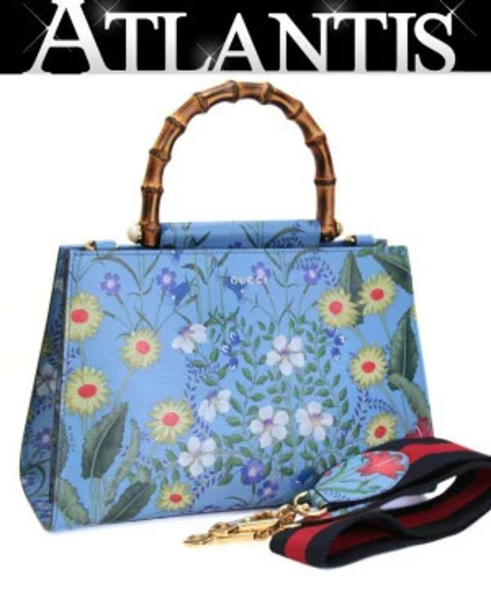 Gucci Bamboo Bag Flora Flower